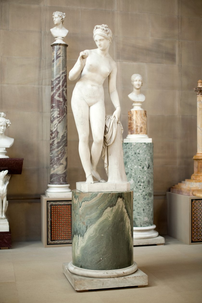 Venus med det gyllene äpplet av Bertel Thorvaldsen