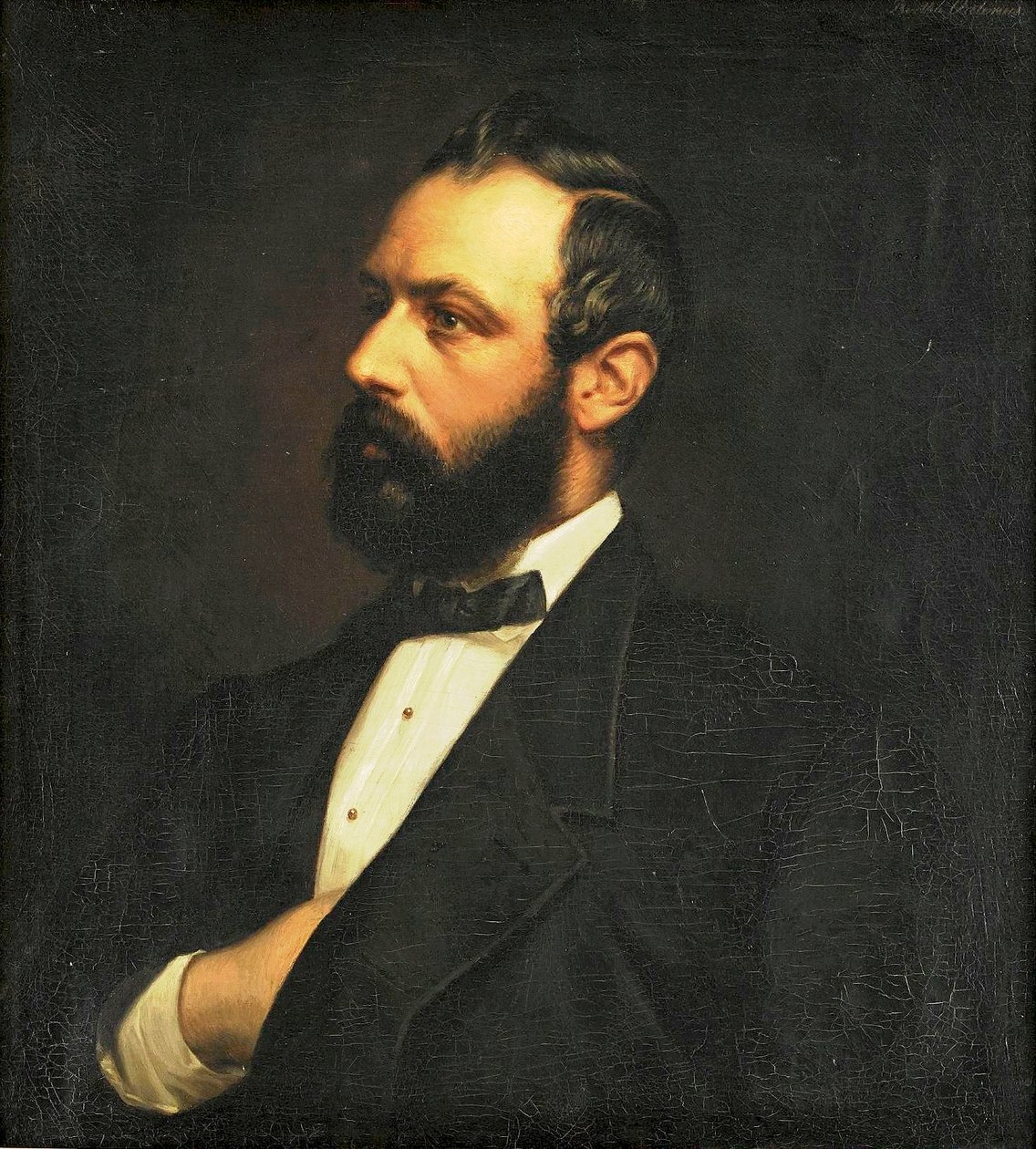 Portrait of Karl XV av Bertha Valerius