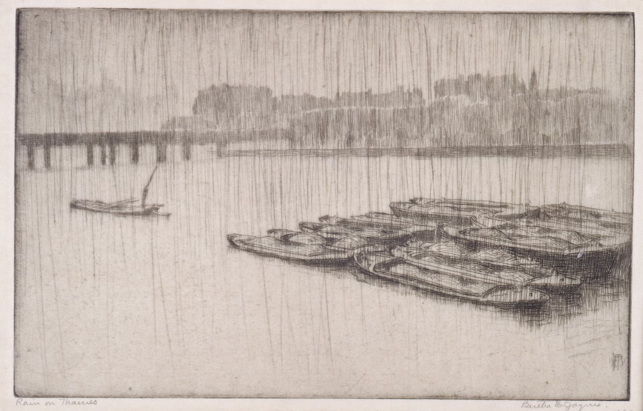 Regn på Themsen av Bertha E. Jaques