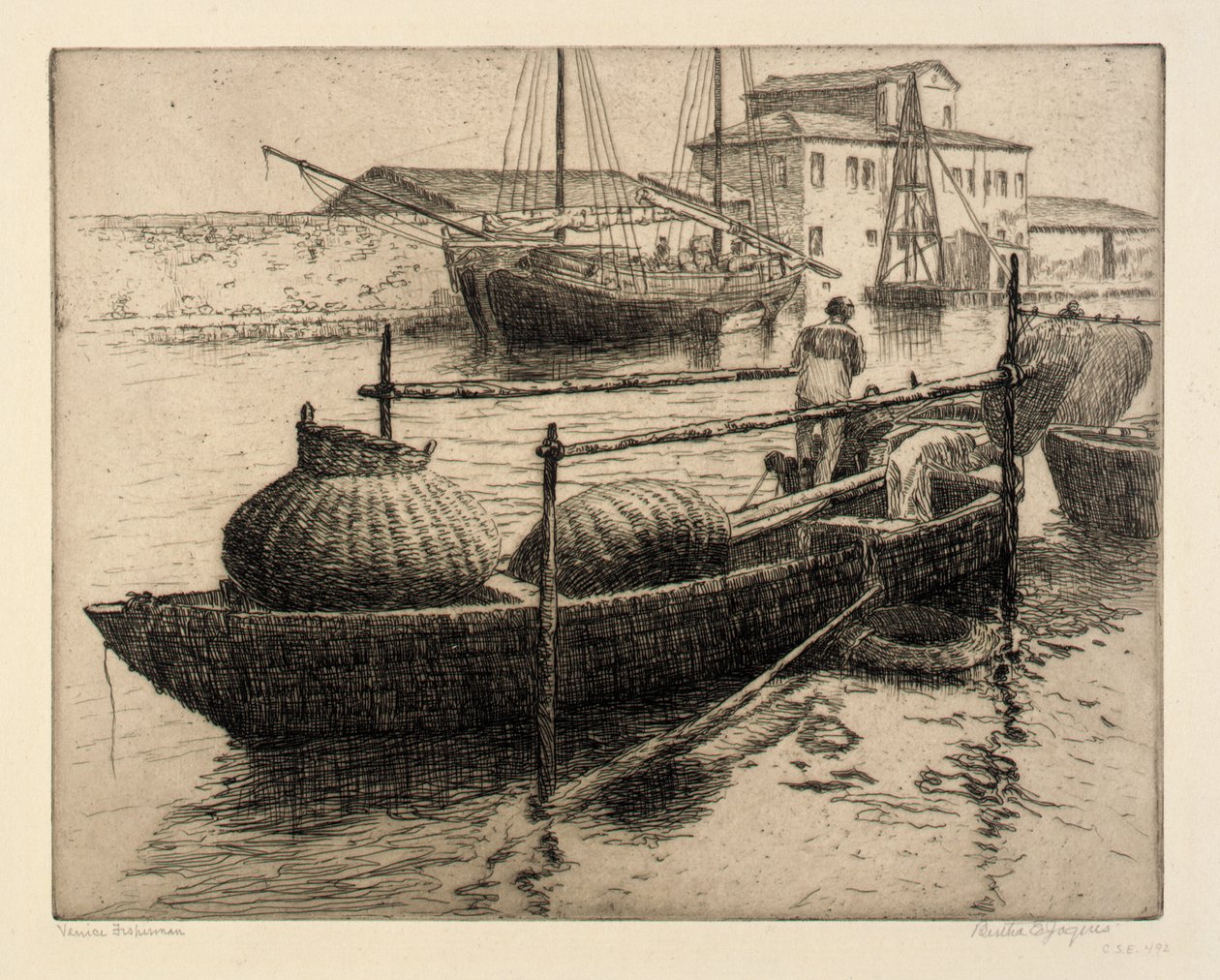 Fiskare i Venedig av Bertha E. Jaques