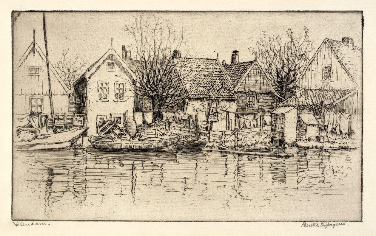 Volendam av Bertha E. Jaques