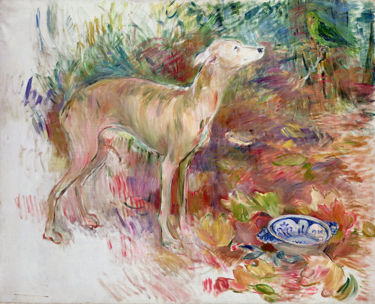 Laerte the Greyhound, 1894 av Berthe Morisot