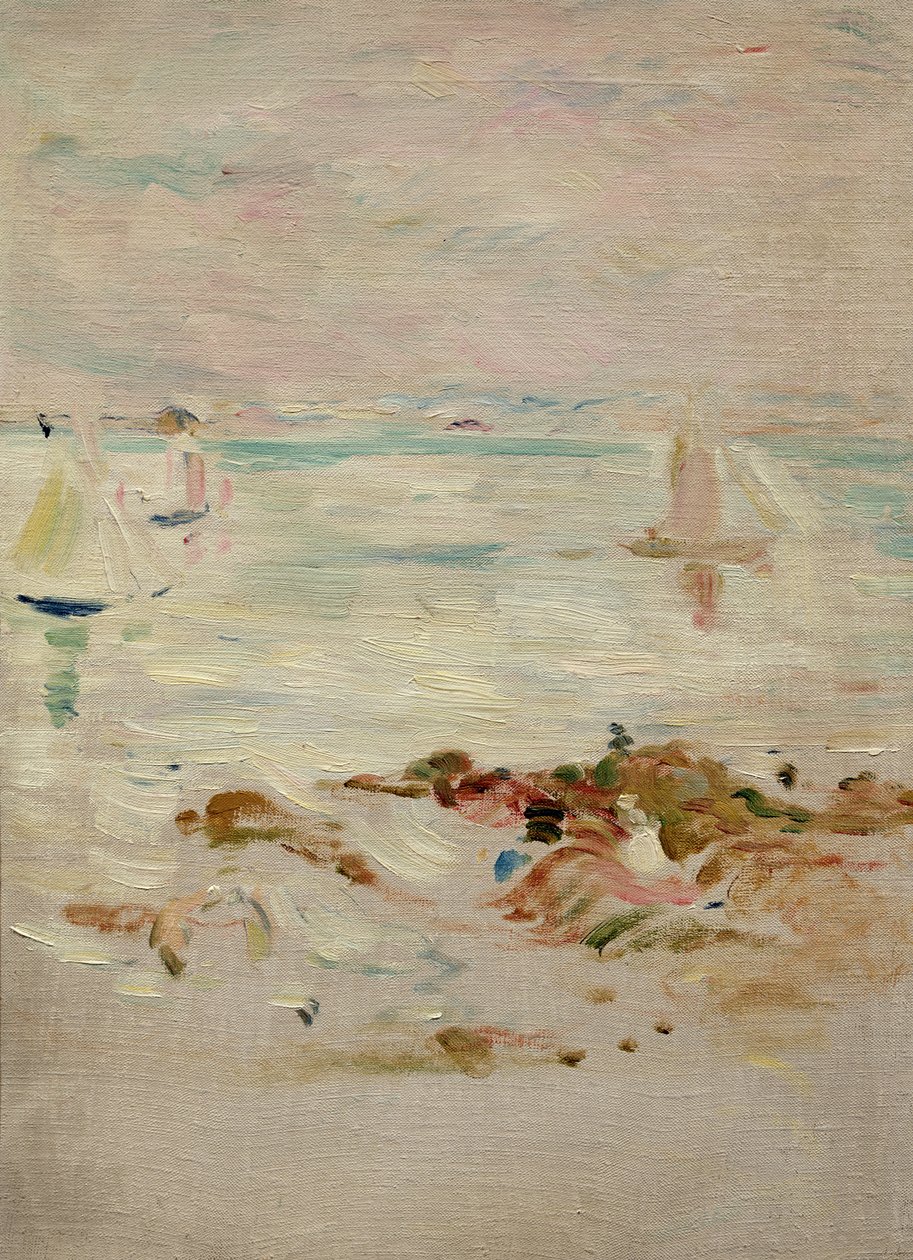 Segelbåtar, 1894 av Berthe Morisot