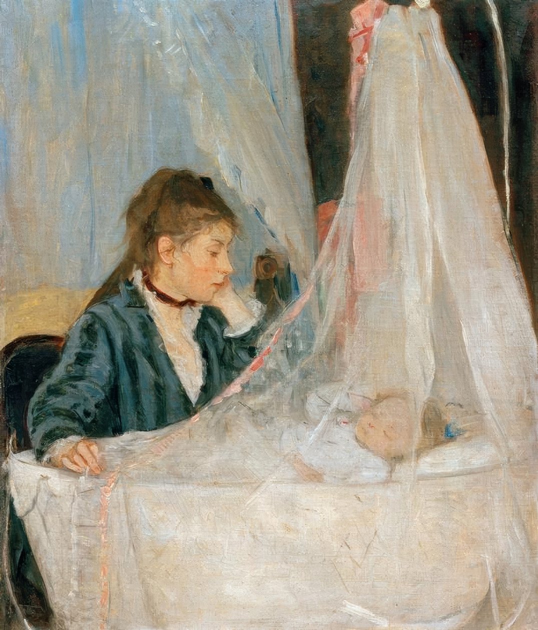 Vaggan av Berthe Morisot