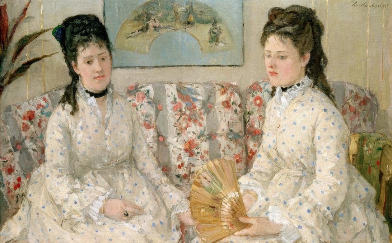 Systrarna av Berthe Morisot