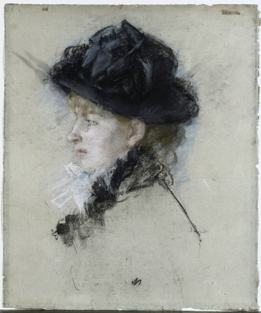Mlle. Louise Rieser, 1888. av Berthe Morisot