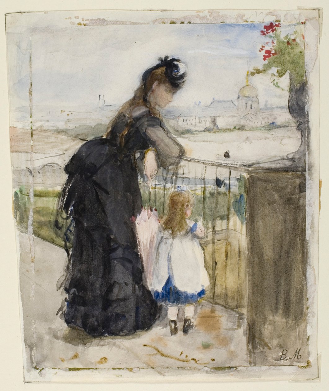 På balkongen av Berthe Morisot