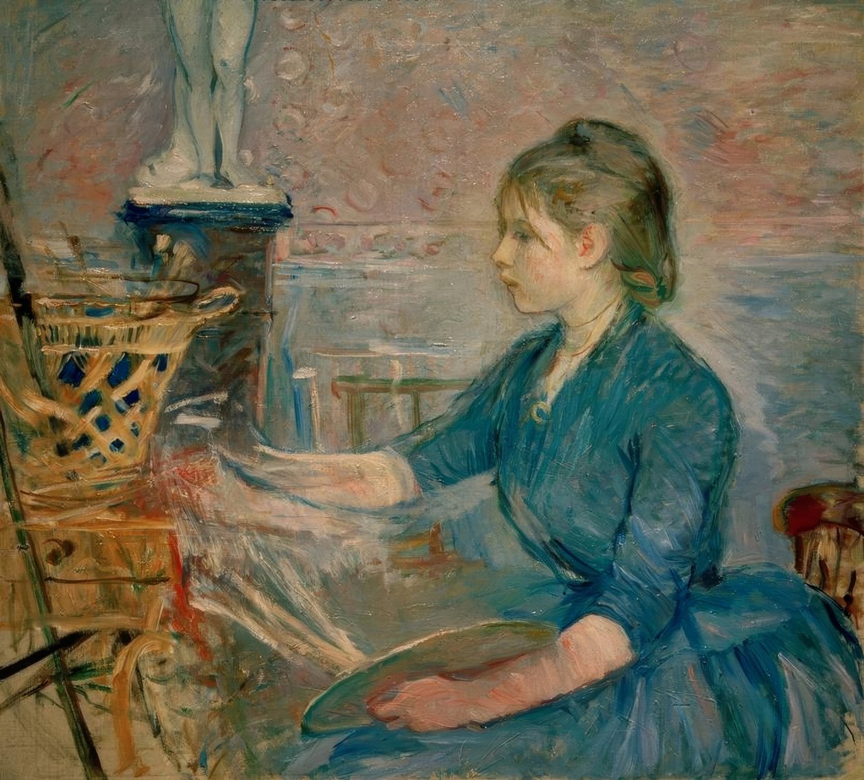 Paule Gobillard målning av Berthe Morisot