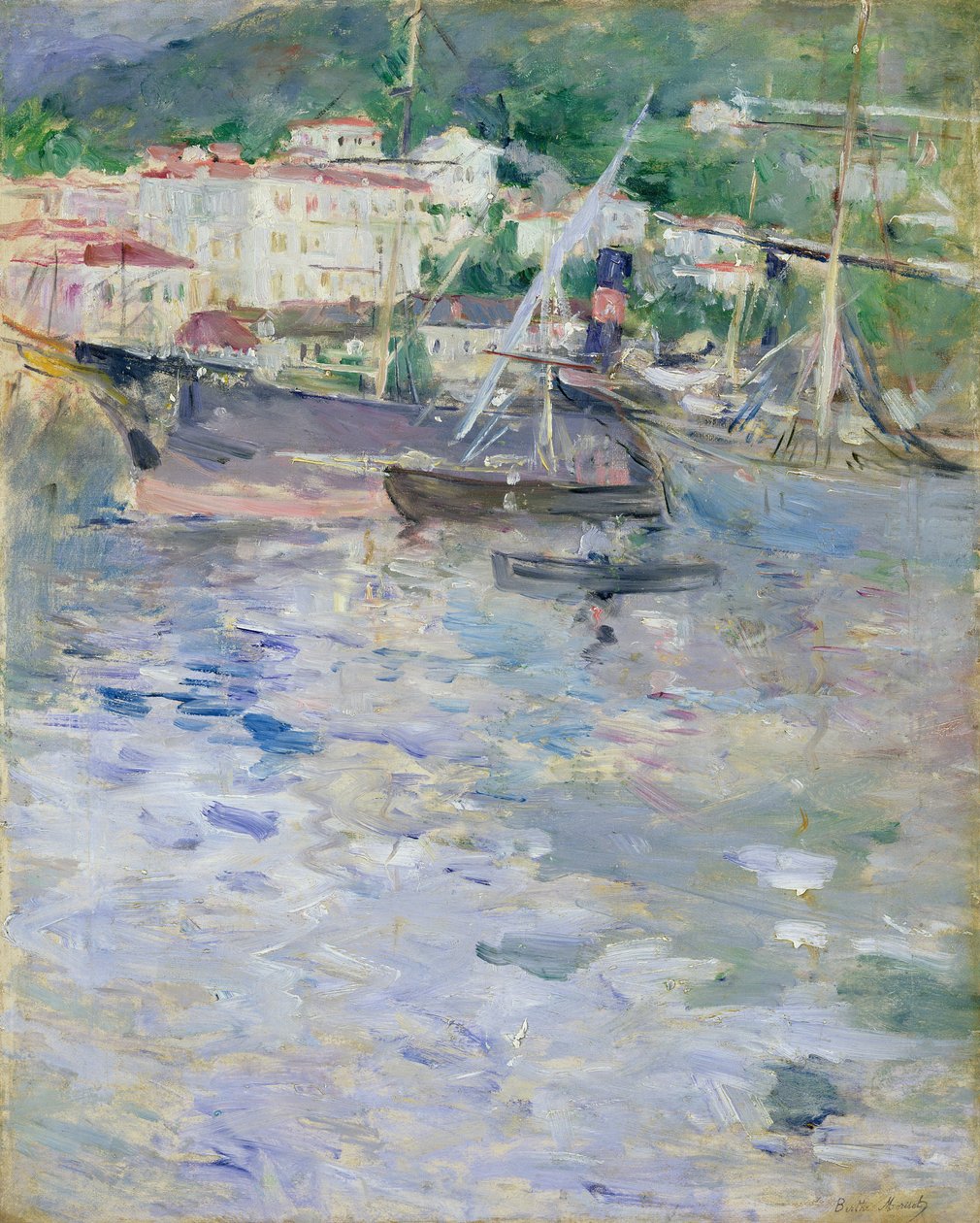 Hamnen i Nice av Berthe Morisot
