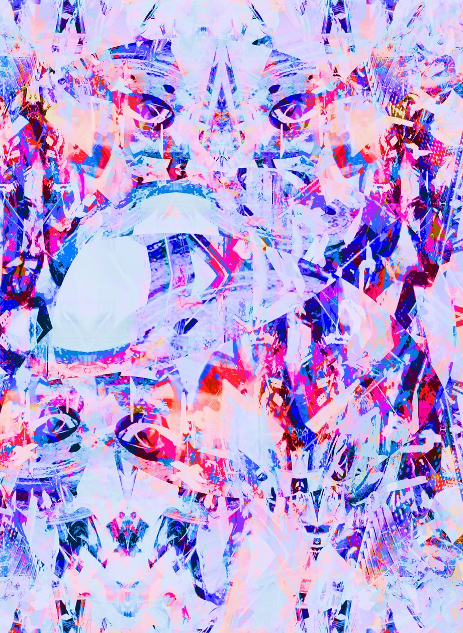 Colombia, 2015 (digitaltryck i blandteknik) av Beth Travers