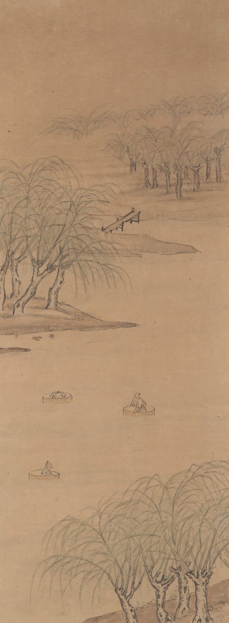 Målning, 1700-1800-tal. av Bi Chang