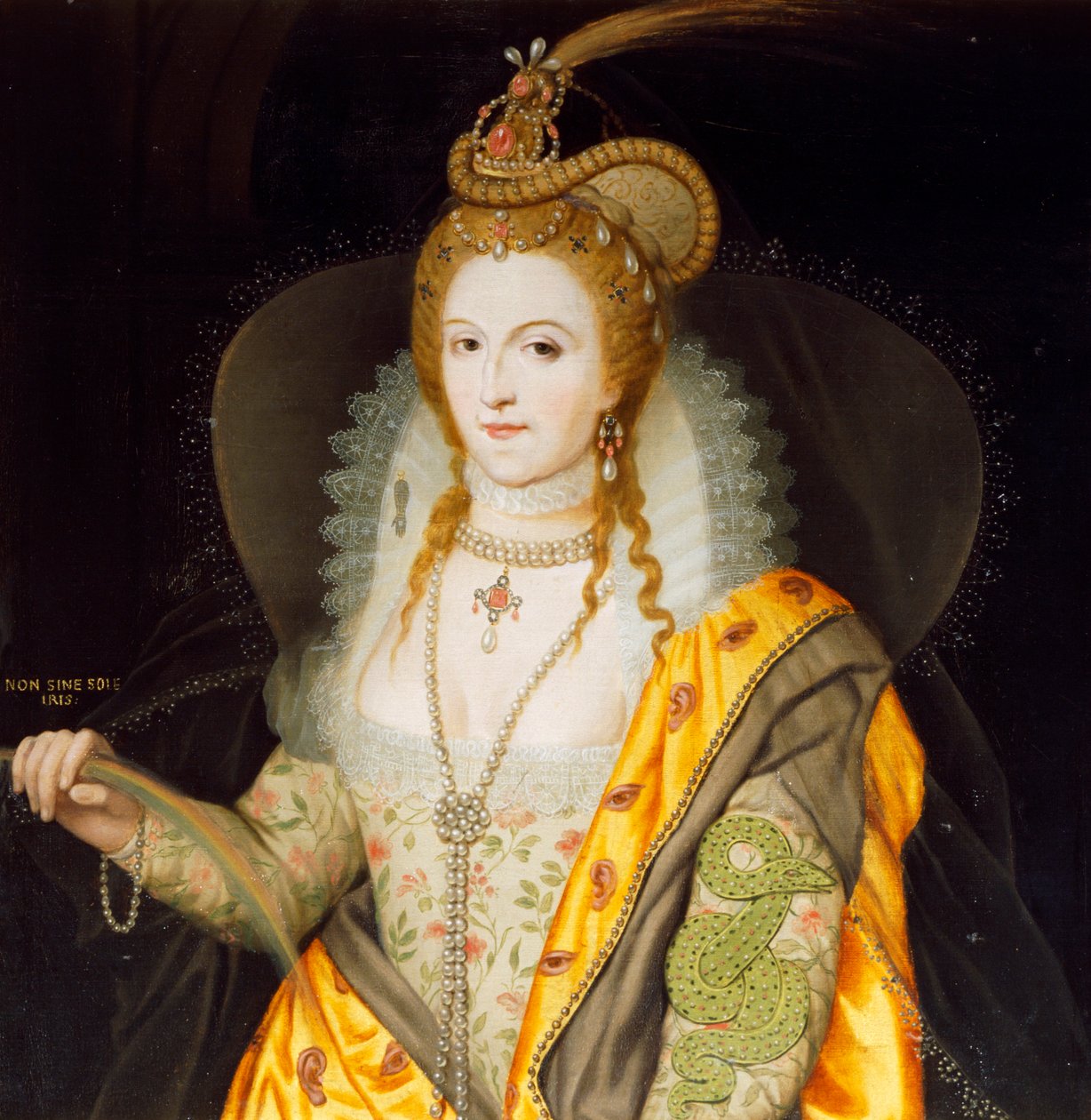 Porträtt av drottning Elizabeth I, 1774 av Biagio Rebecca