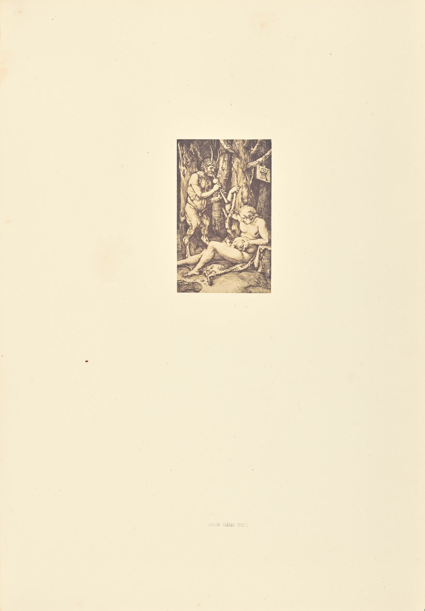 Familjen Satyr av Bisson Frères
