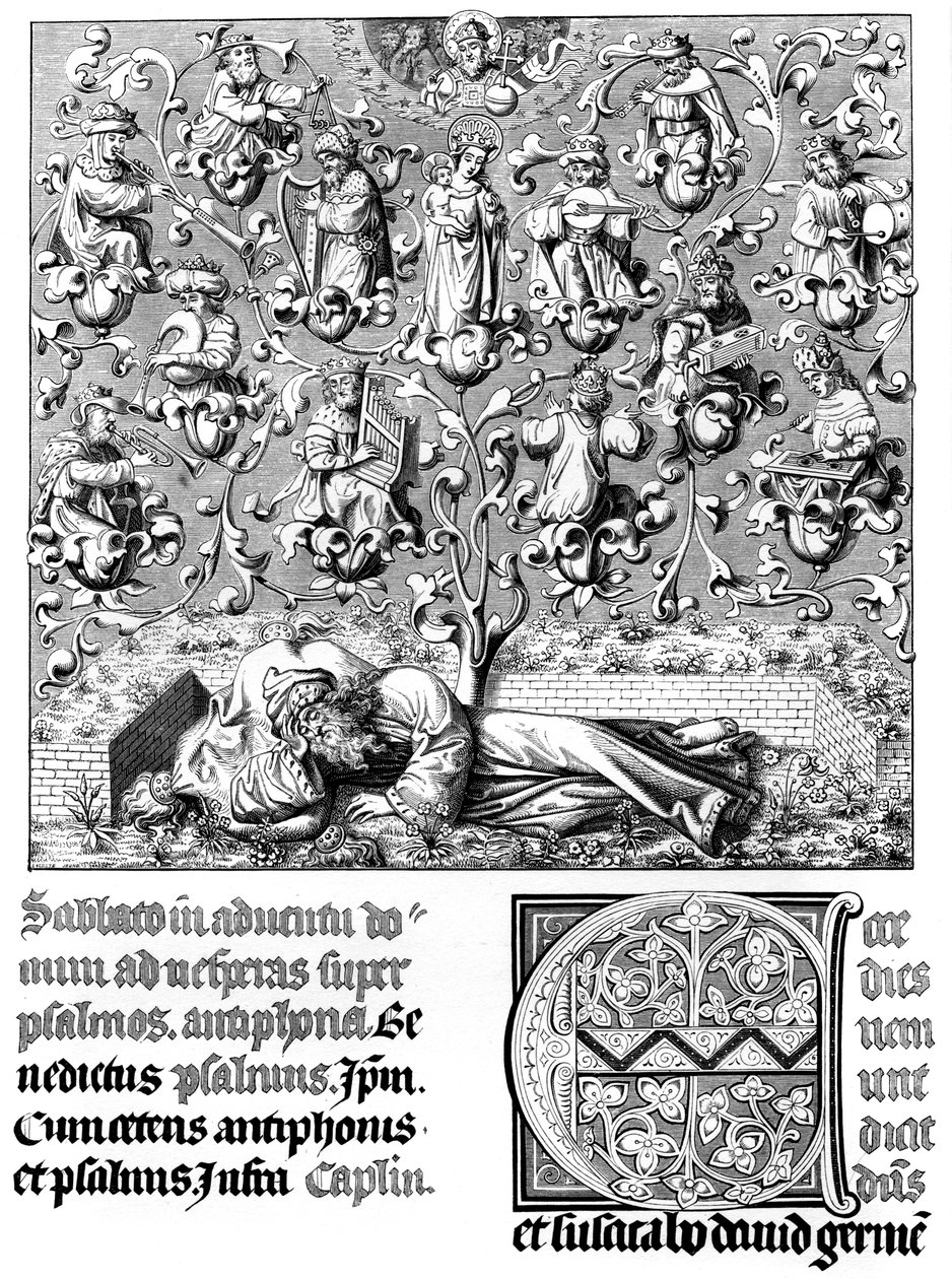 Himmelsk konsert, 1400-talet 1849. av Bisson and Cottard
