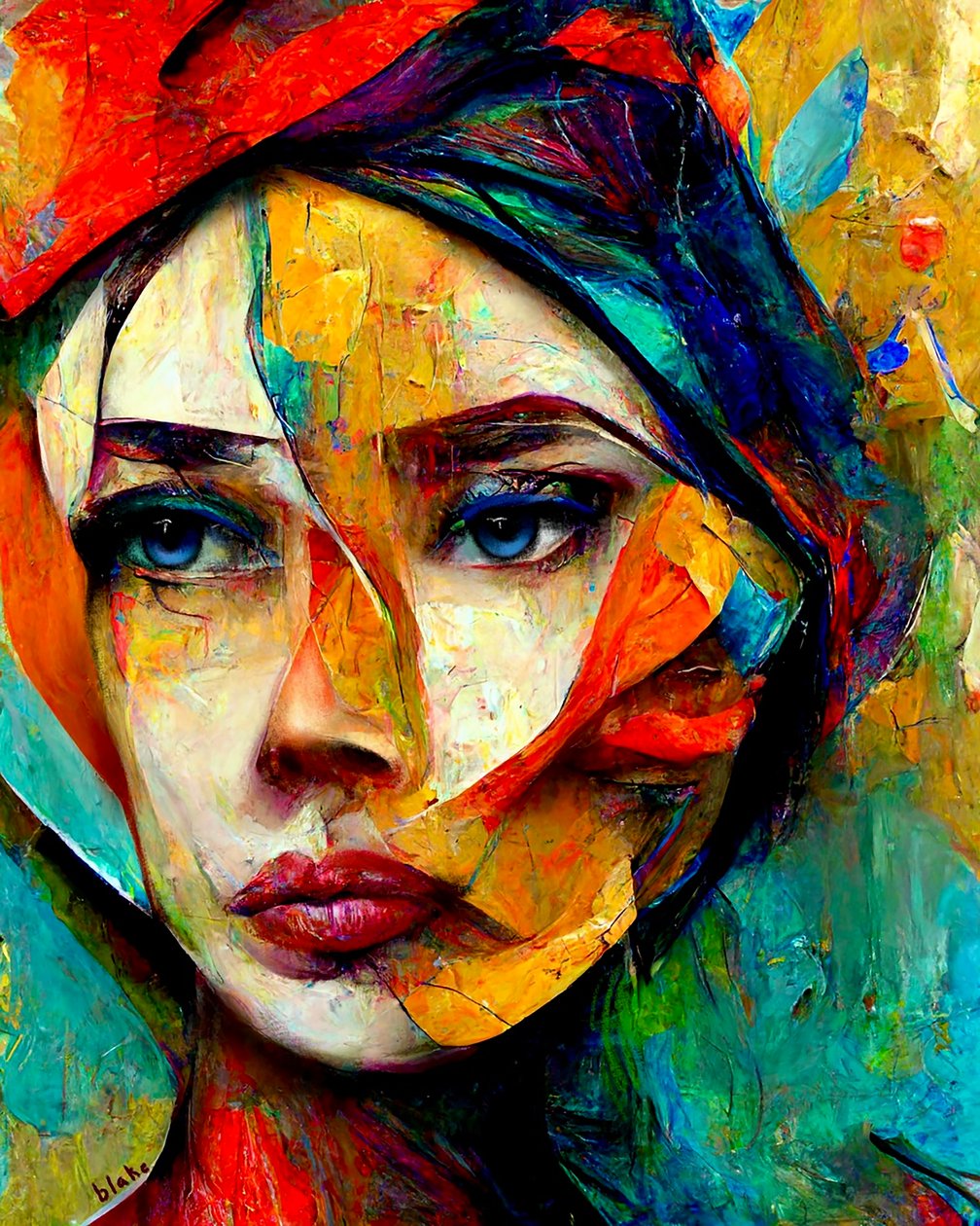 Subtraction In The Aftermath, c.2022 (Digital Art) av Blake Munch