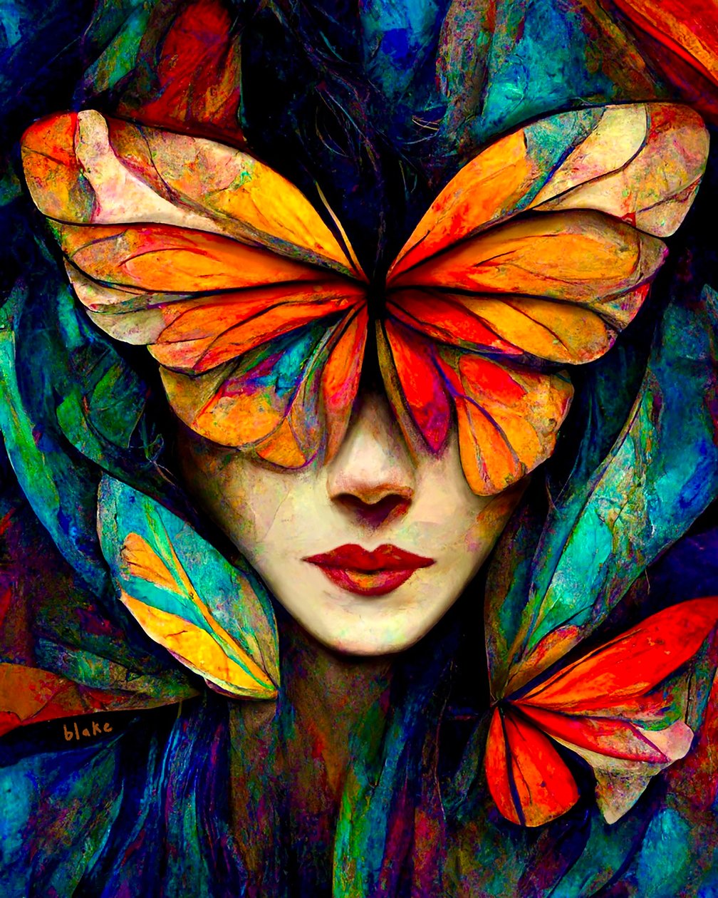 Trust Imagination, c.2022 (Digital Art) av Blake Munch
