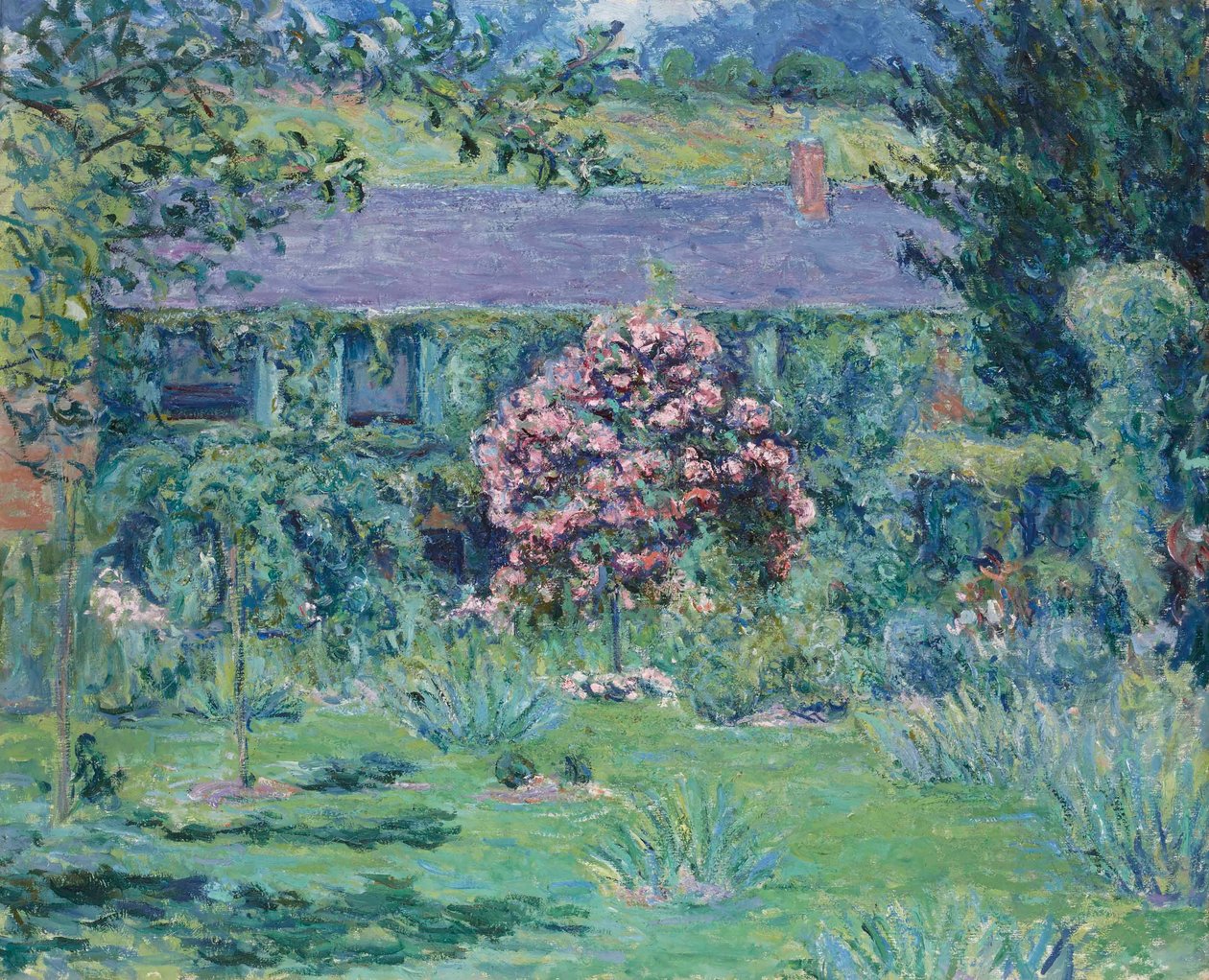 Franska: La maison de Monet à Giverny av Blanche Hoschede Monet