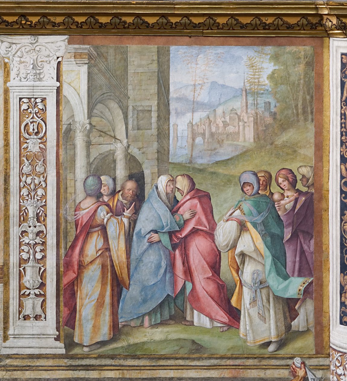 Visitation av Boccaccio Boccaccino