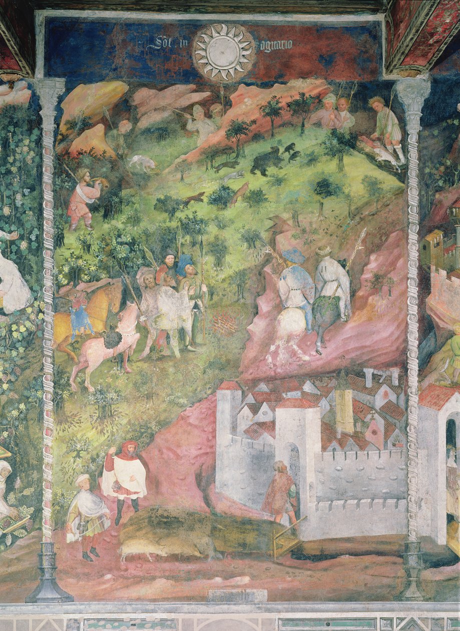 November månad, c.1400 av Bohemian School