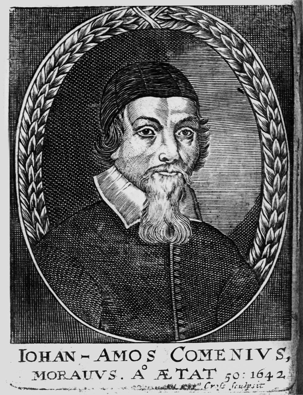 Johan Amos Comenius, 1642 av Bohemian School