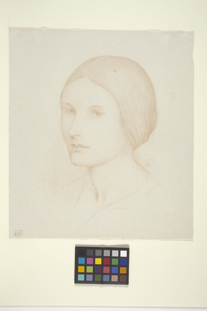 Eleanor (bläck på papper) av Bolton Coit Brown