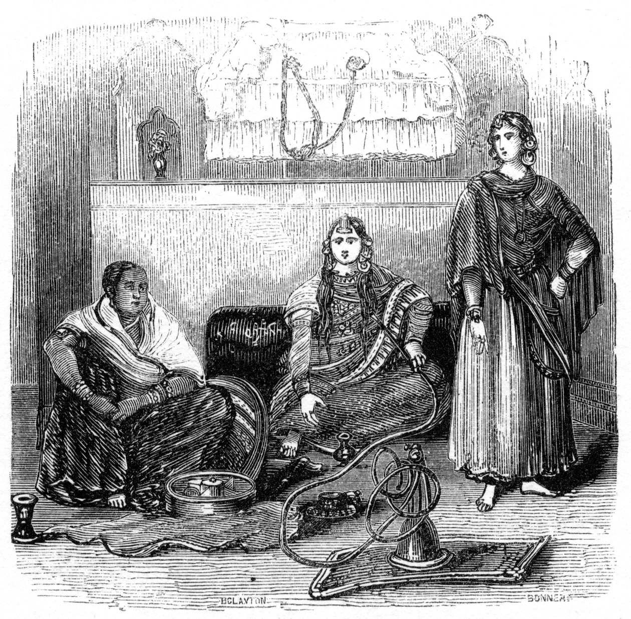 Zenana, 1847 av Bonner