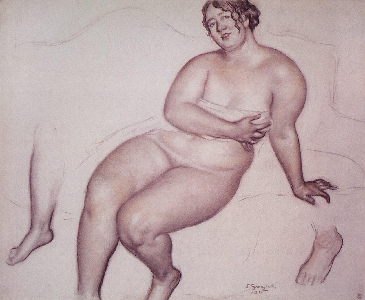  .  ,  n av Boris Mikhailovich Kustodiev