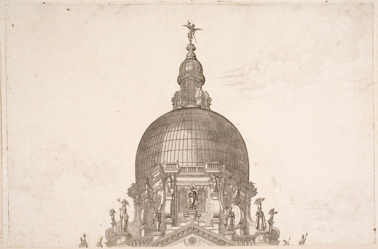 Procession till Santa Maria della Salute 1631 av Boschini