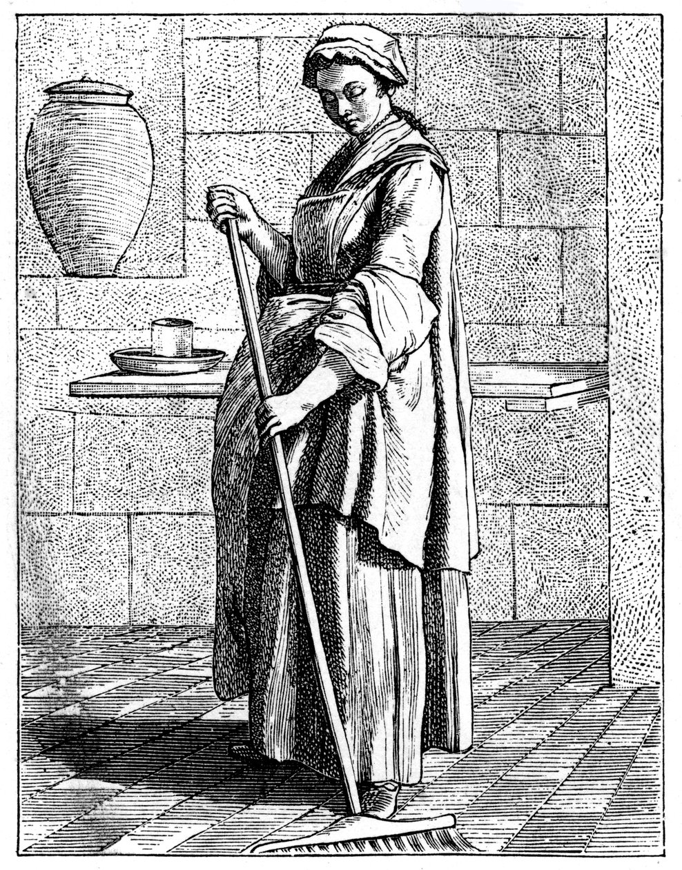 En sopare, 1737-1742. av Bouchardon