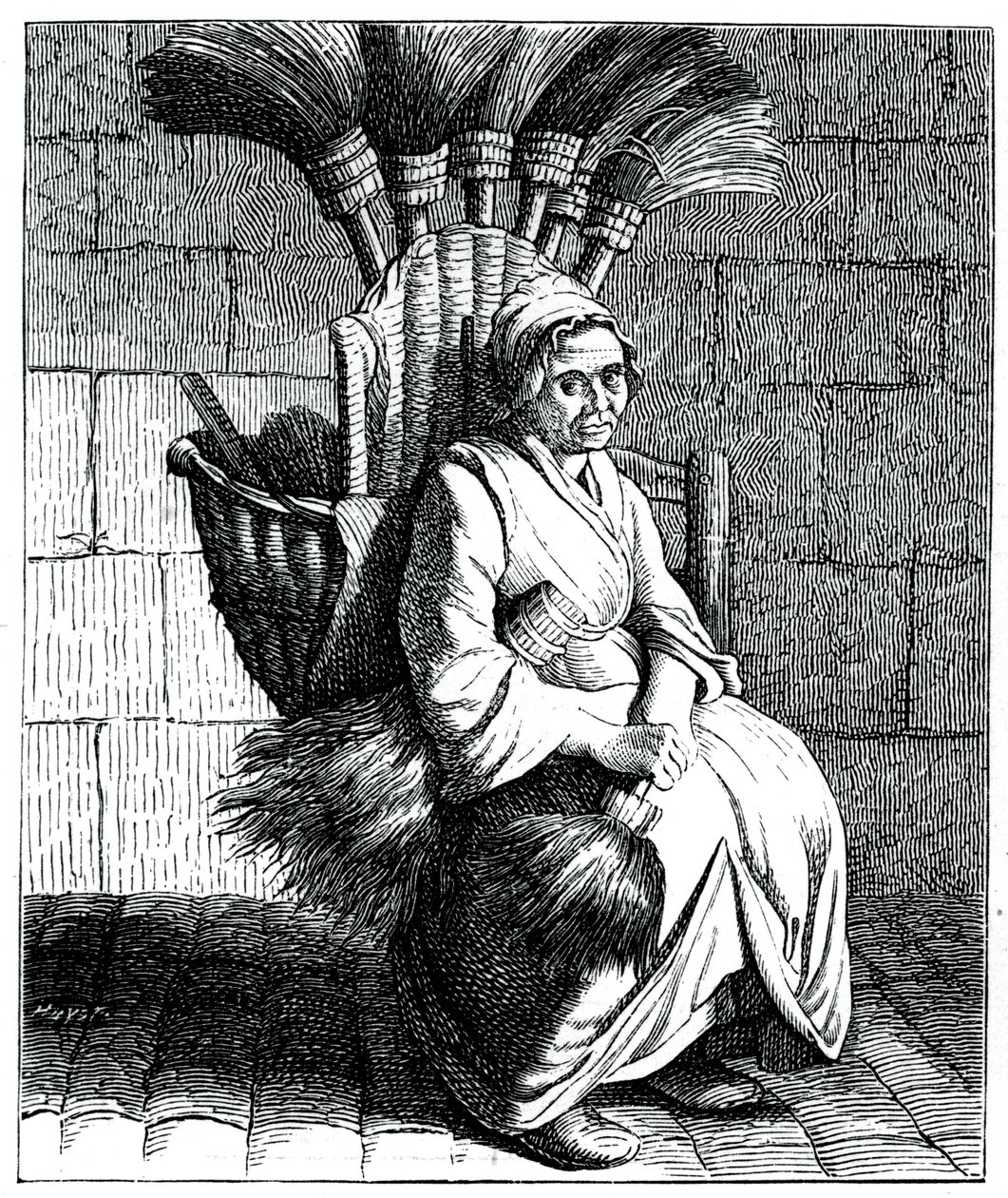 Kvastar! Kvastar!, 1737-1742. av Bouchardon