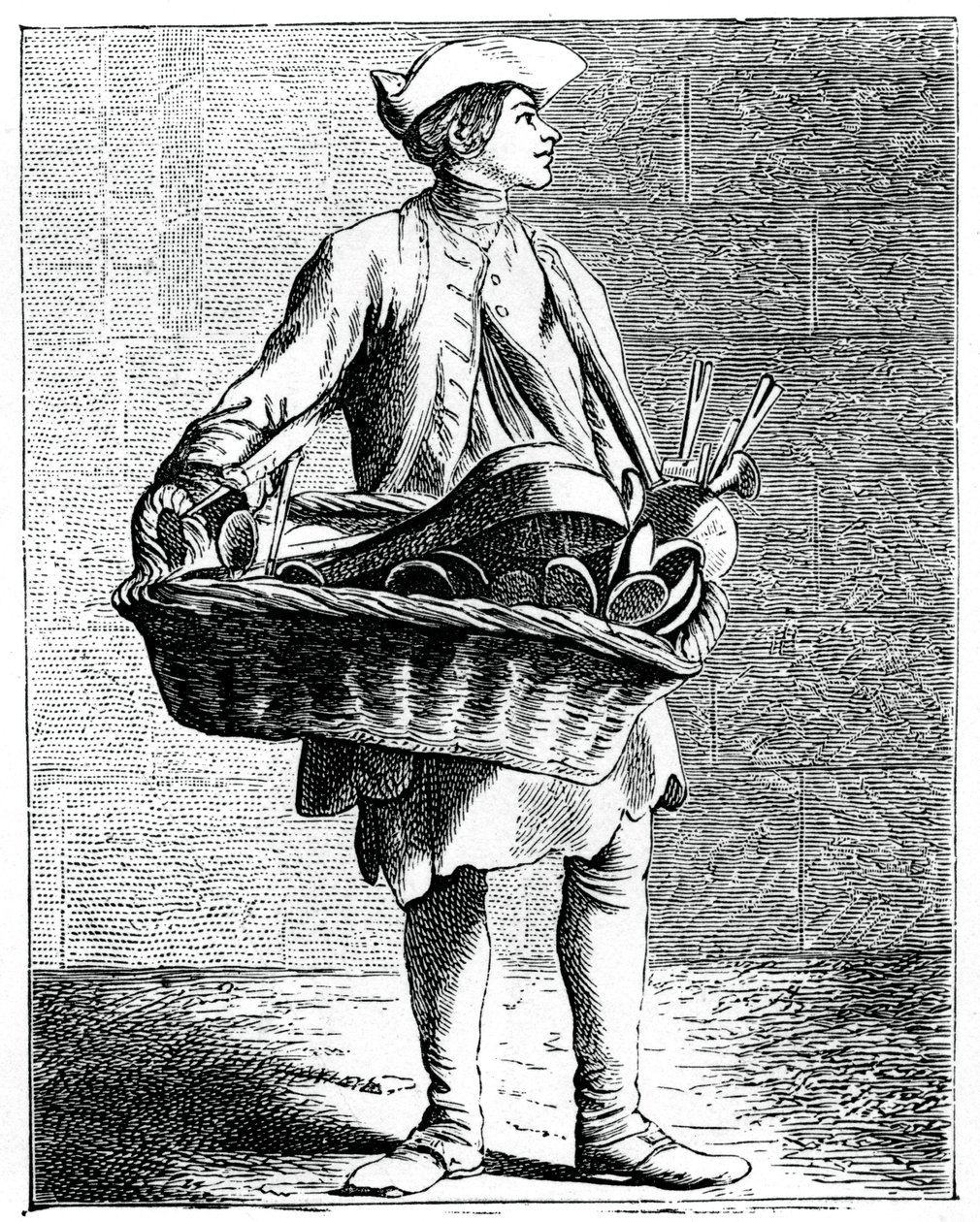 Köp hela skedar och späcknålar!, 1737-1742. av Bouchardon