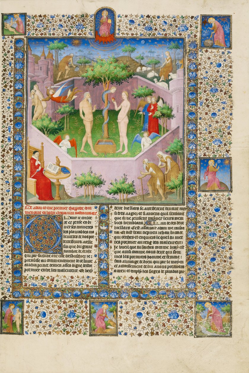 Historien om Adam och Eva av Boucicaut Master