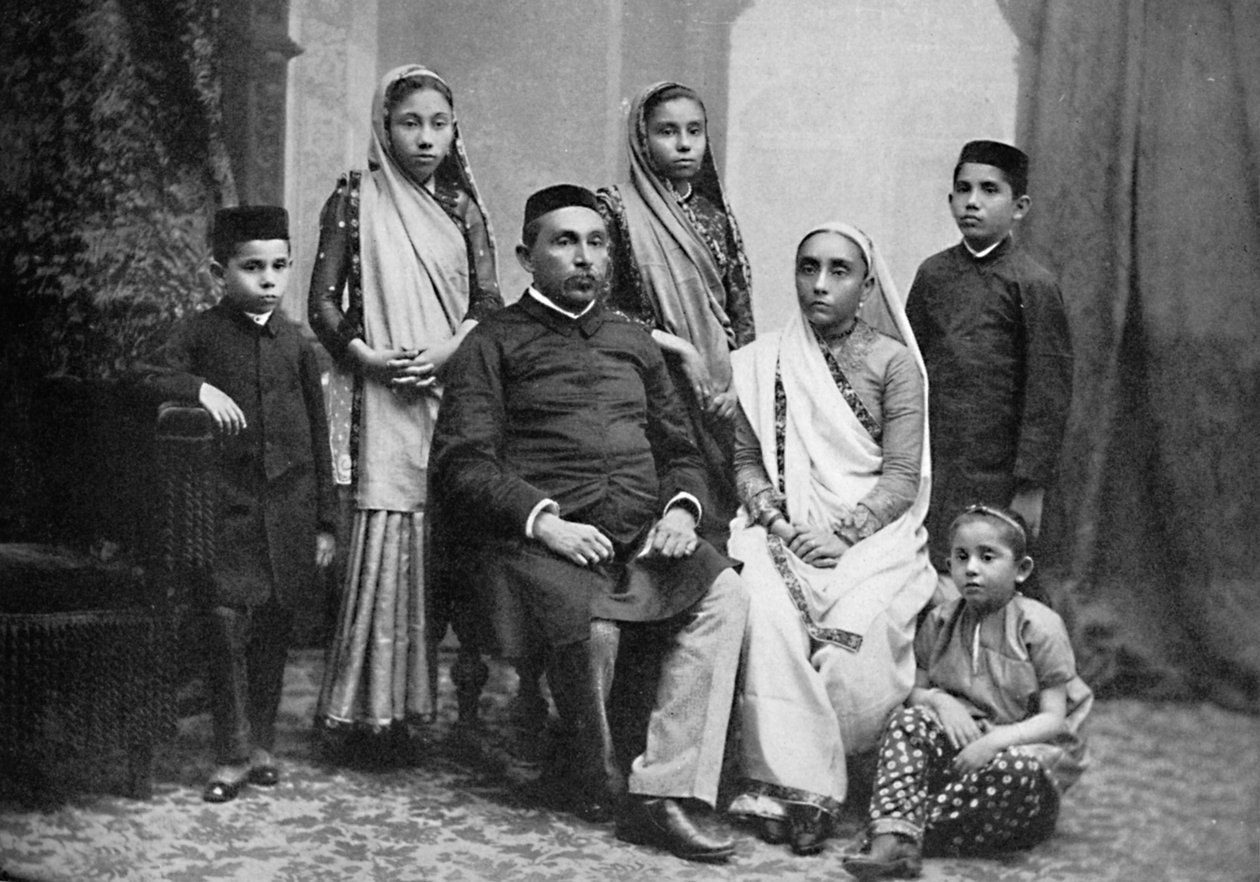 En Parsi-familj, 1902 av Bourne and Shepherd