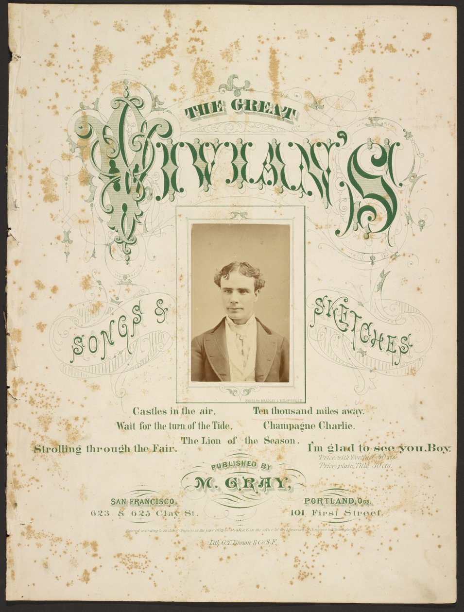 Herr C. Vivian av Bradley and Rulofson