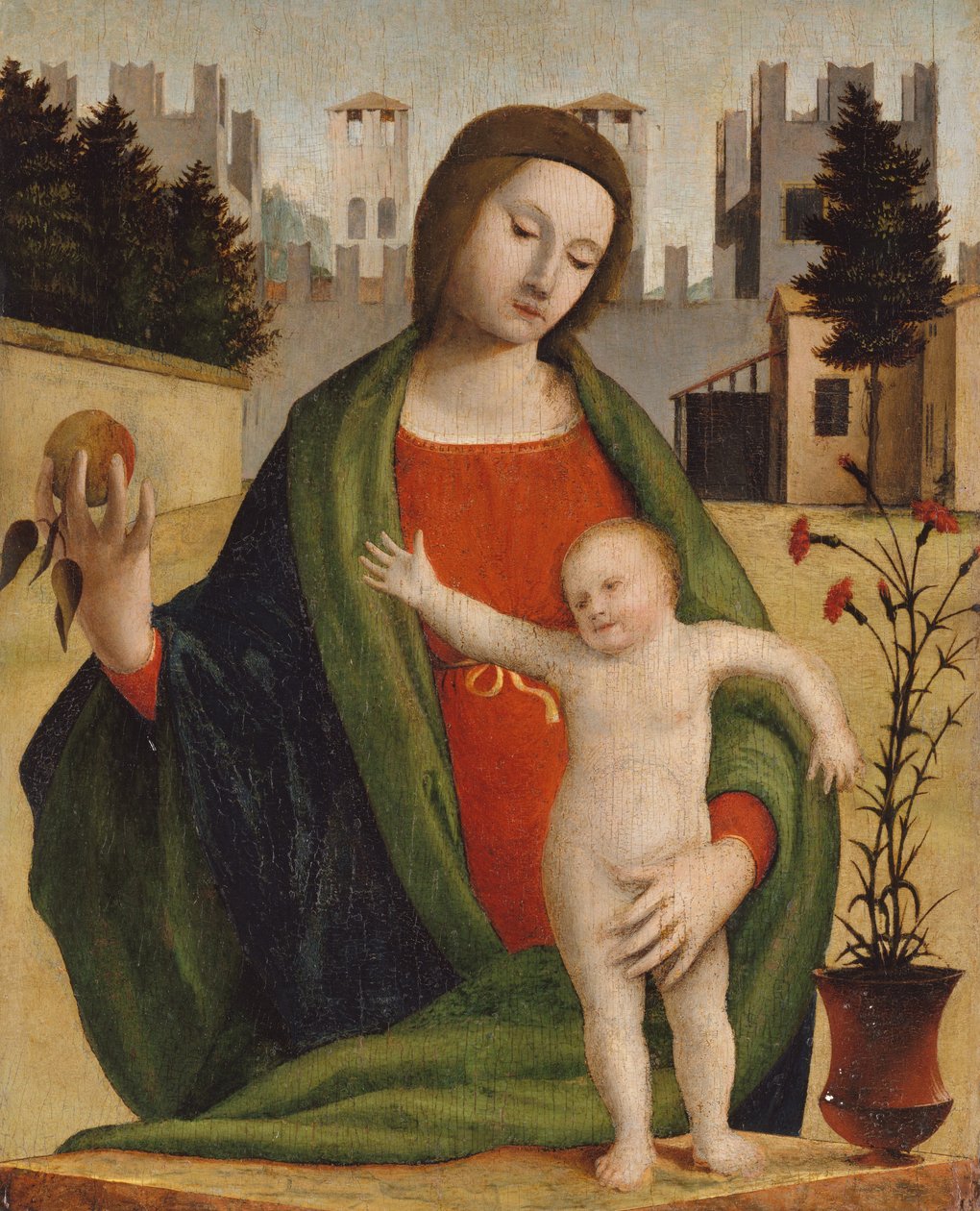 Madonna och barn, före 1508. av Bramantino