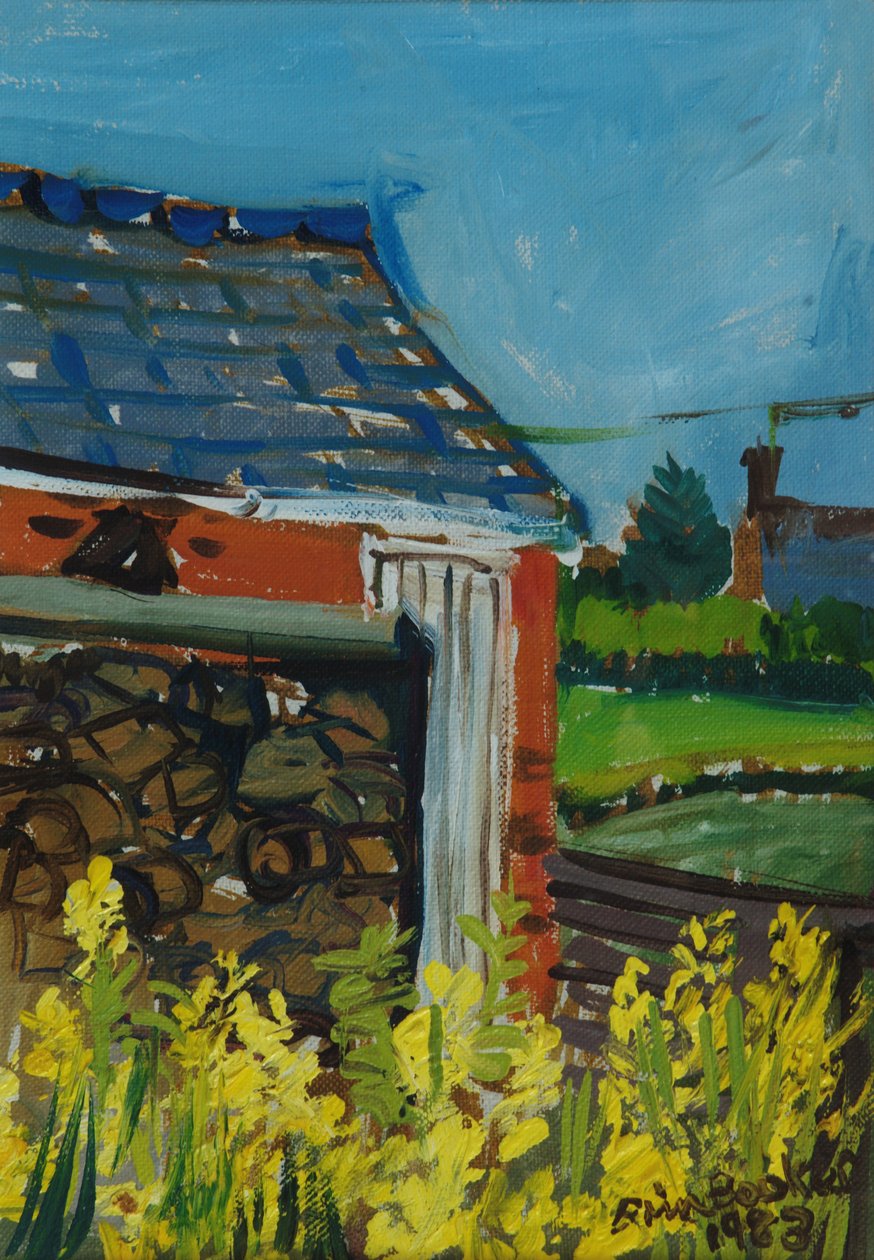 Kålblommor i trädgården, 1983 av Brenda Brin Booker