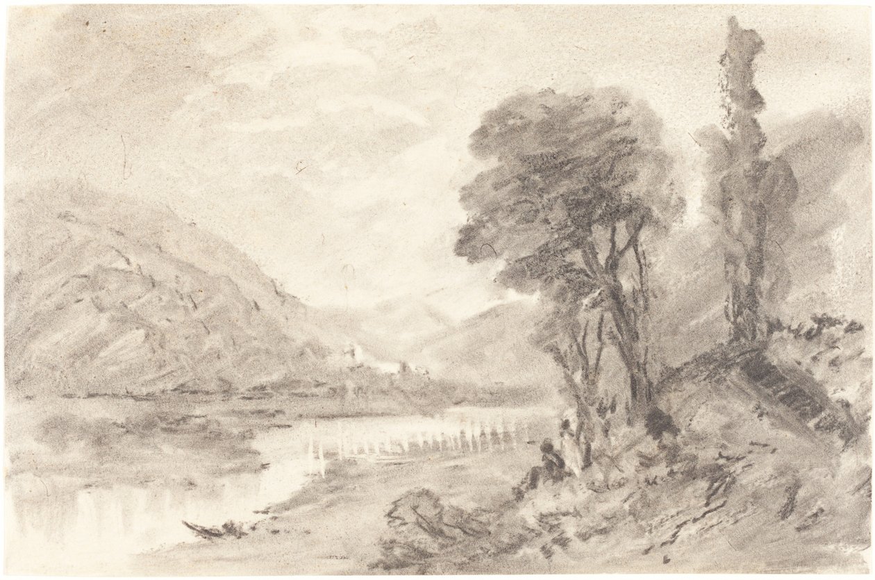 Landskap av British 19th Century