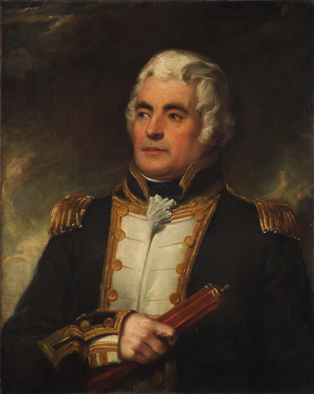 Kapten James Bowen (1751-1835) av British School