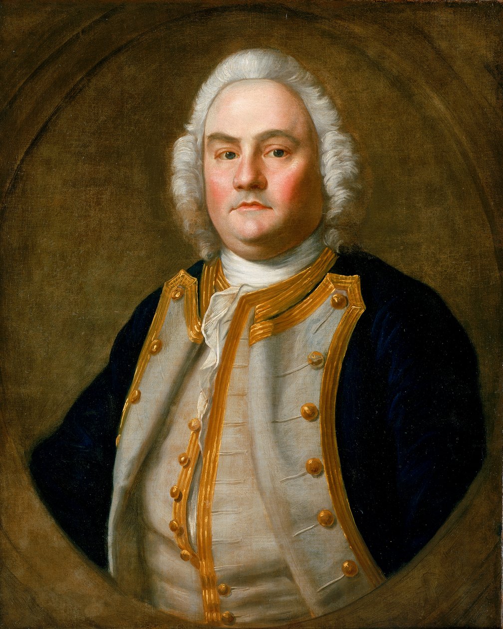 Kapten Justinian Nutt (cirka 1710-59) av British School
