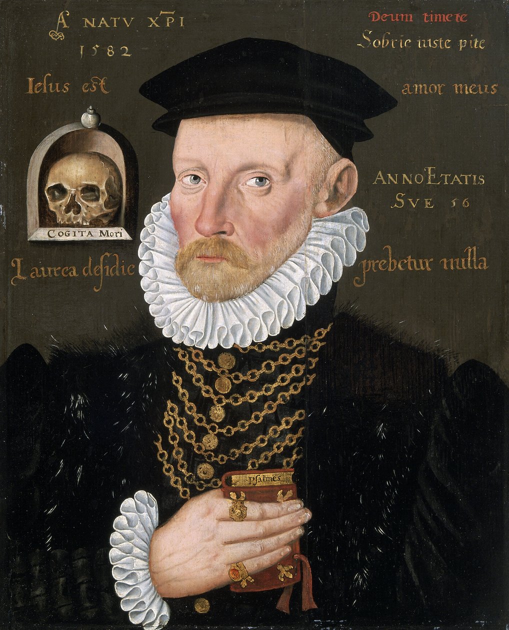 Porträtt av Gawen Goodman från Ruthin av British School
