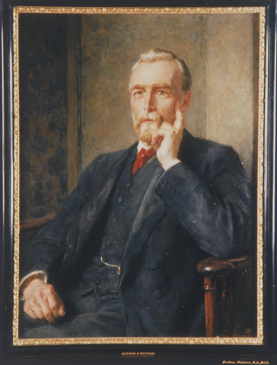 "Alfred Fowell Buxton", 1917. av Briton Riviere