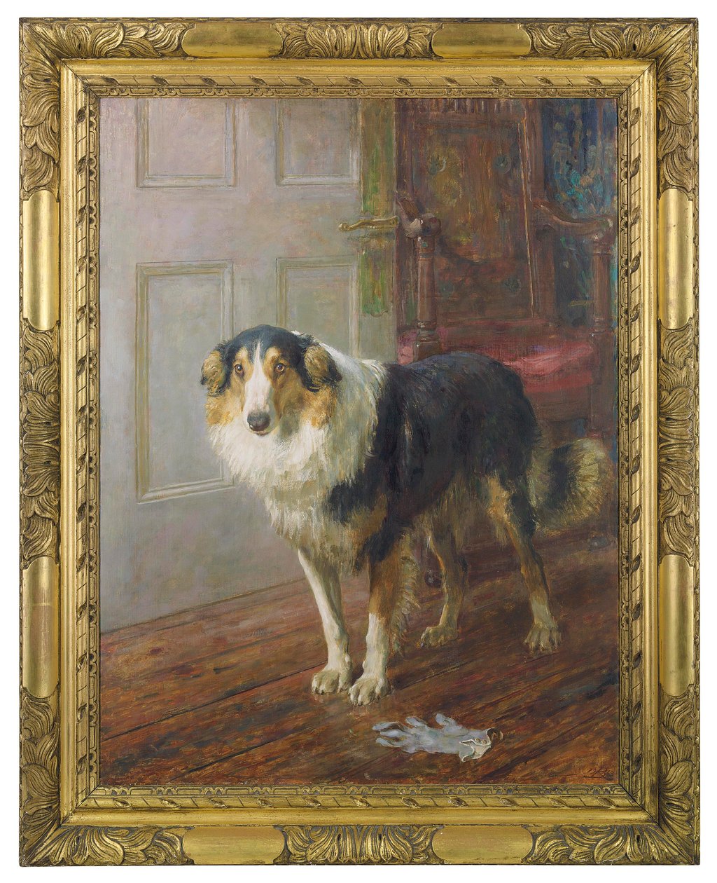 Handsken, 1913 av Briton Riviere