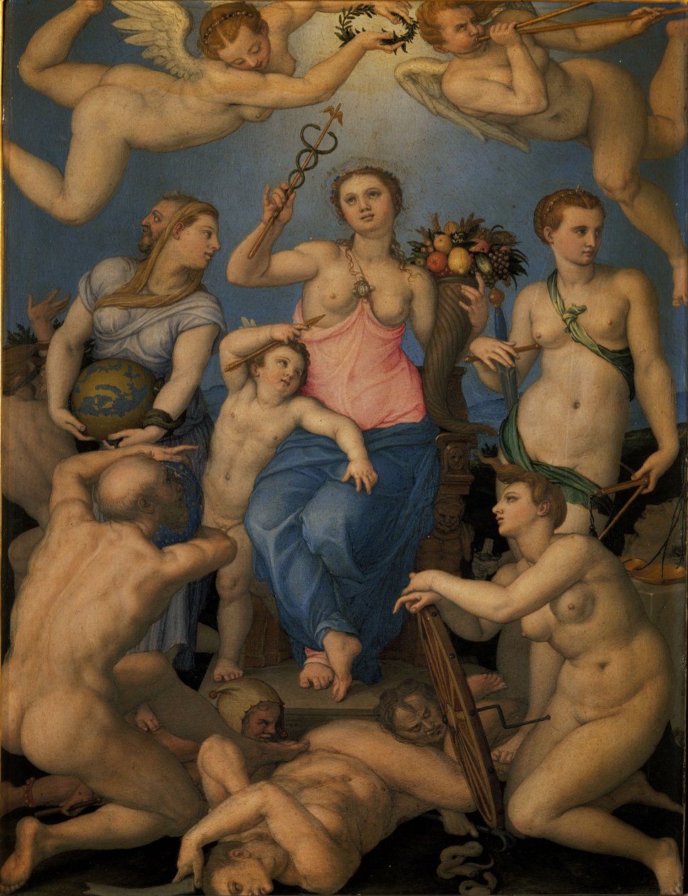Allegori över förmögenheten av Bronzino
