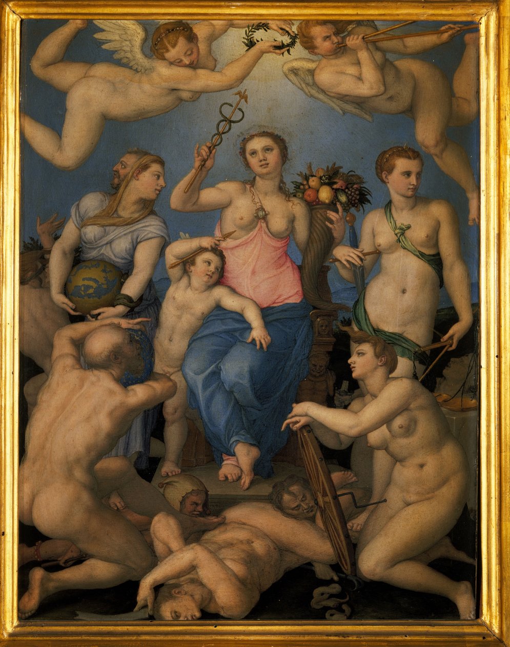 Allegori över förmögenheten av Bronzino