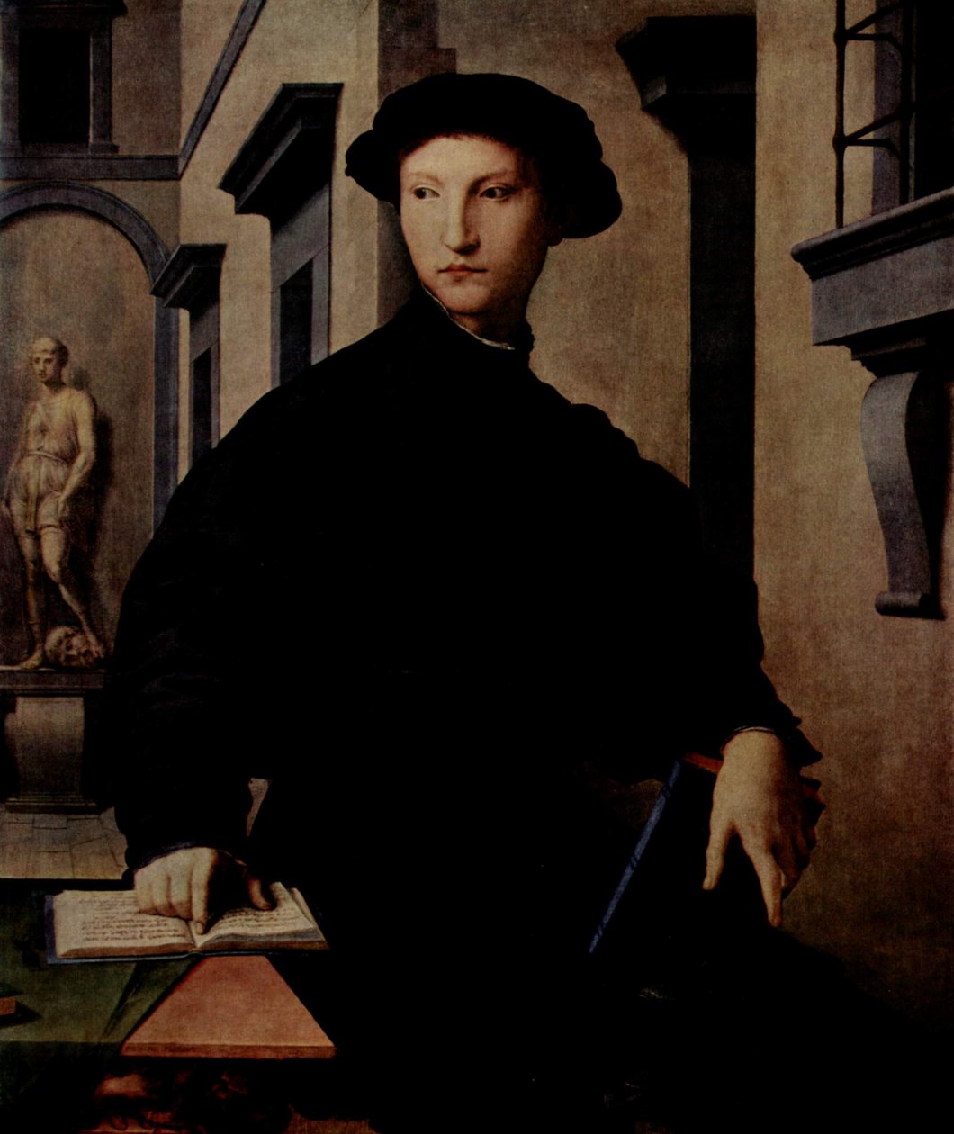 Porträtt av Ugolino Martelli (1519-1592) av Bronzino