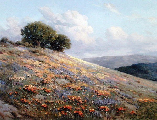 Sommarblomning av Bruce Crane