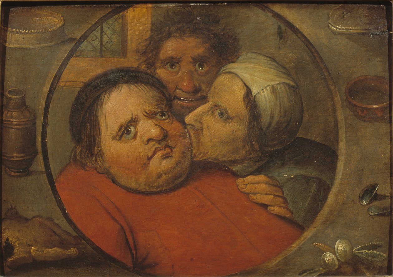 Karneval och fastan, 1600. av Bruegel