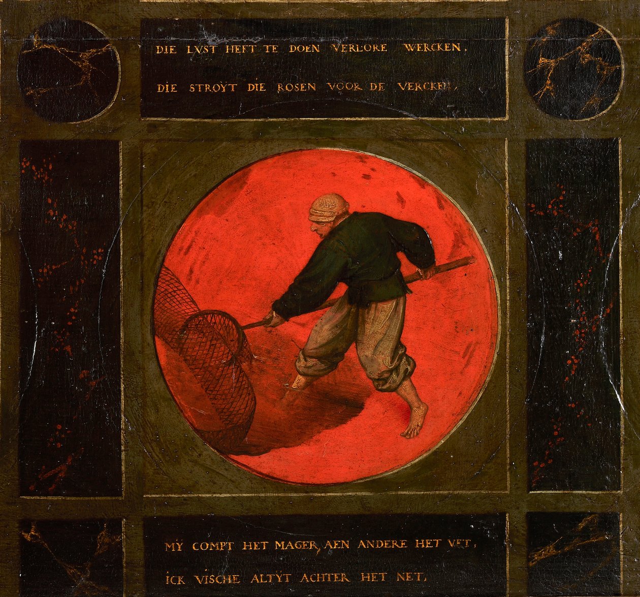 Tolv ordspråk, 1558. av Bruegel