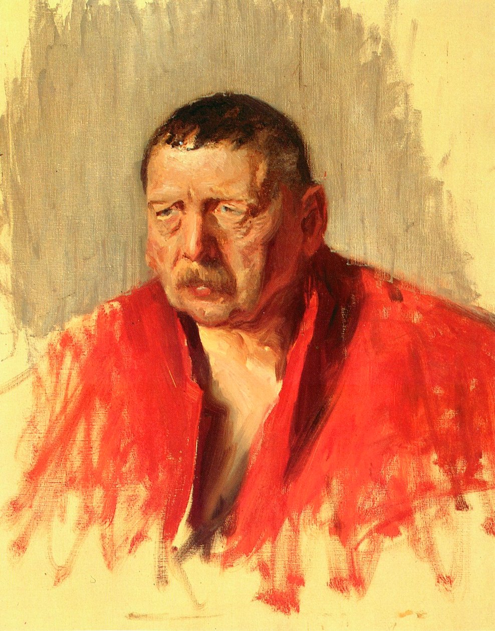 Portrait of Zorn av Bruno Andreas Liljefors