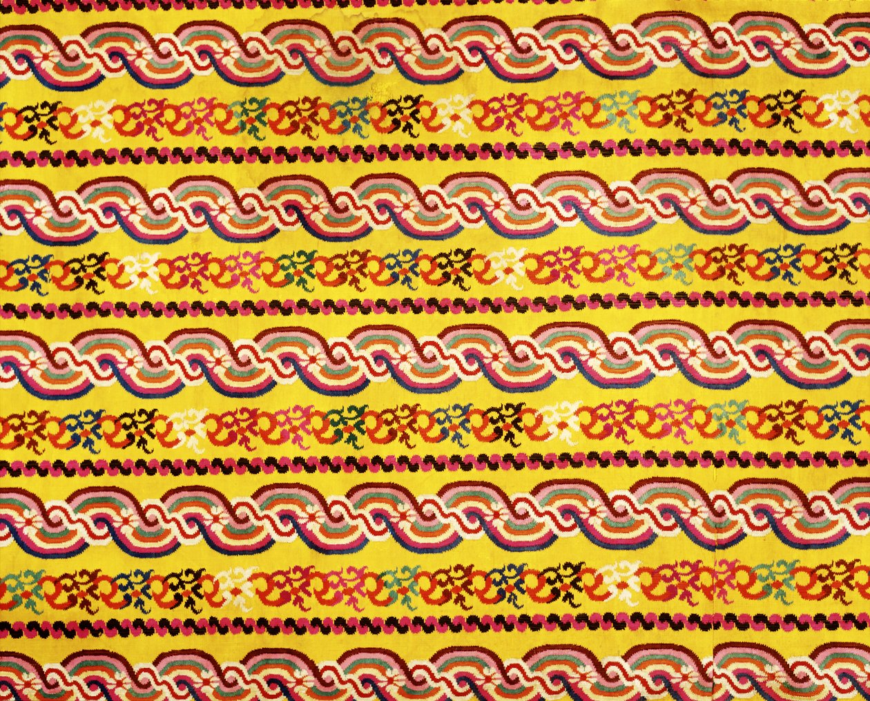 Tygdesign (textil) av Burmese School